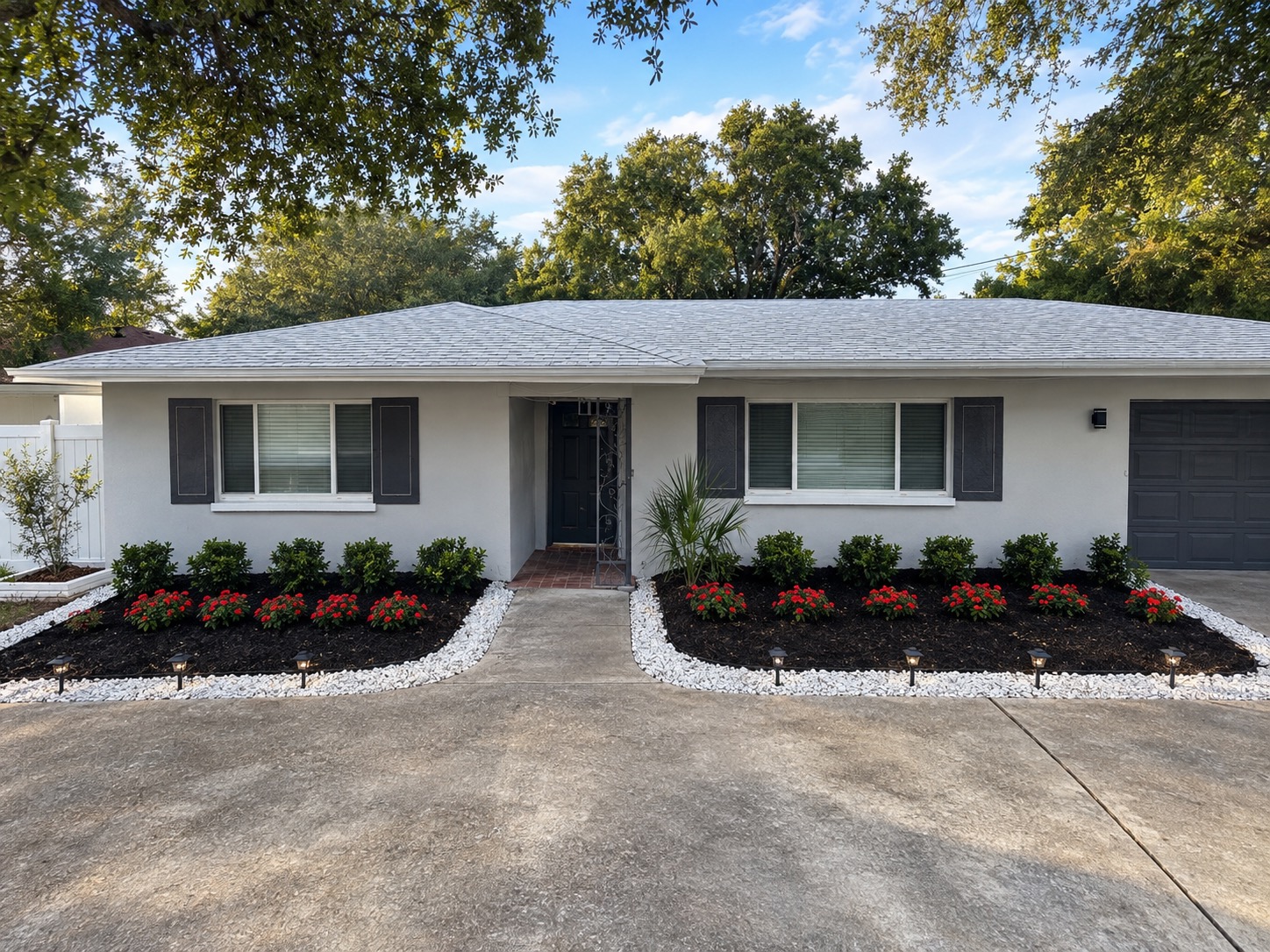 Landscape renovation after